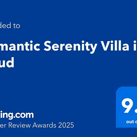Romantic Serenity Villa In Ubud Exterior photo